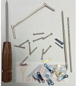 High Quality Orthopedic Instruments Trauma Mini Plate Eight Plates Instruments Set